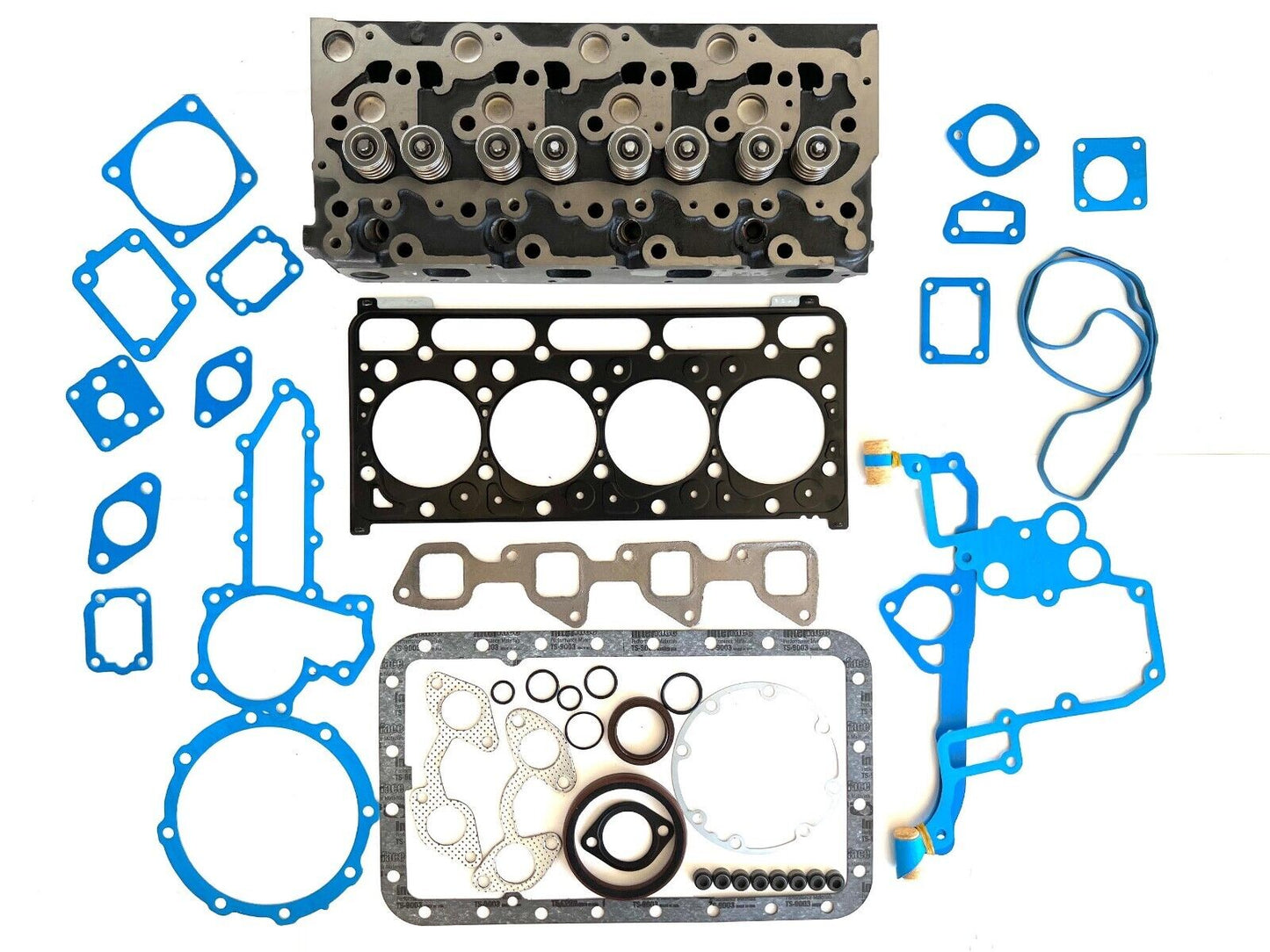 Kubota V2203 Cylinder Head + Gasket Set 16429-0304 19077-03048