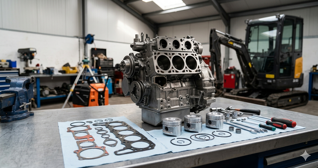 Perkins 403C-15 overhaul kit