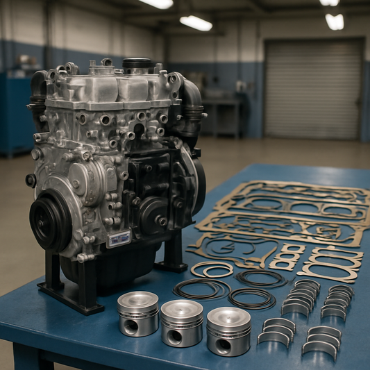 Perkins 403C-15 overhaul kit for compact diesel engine rebuild work