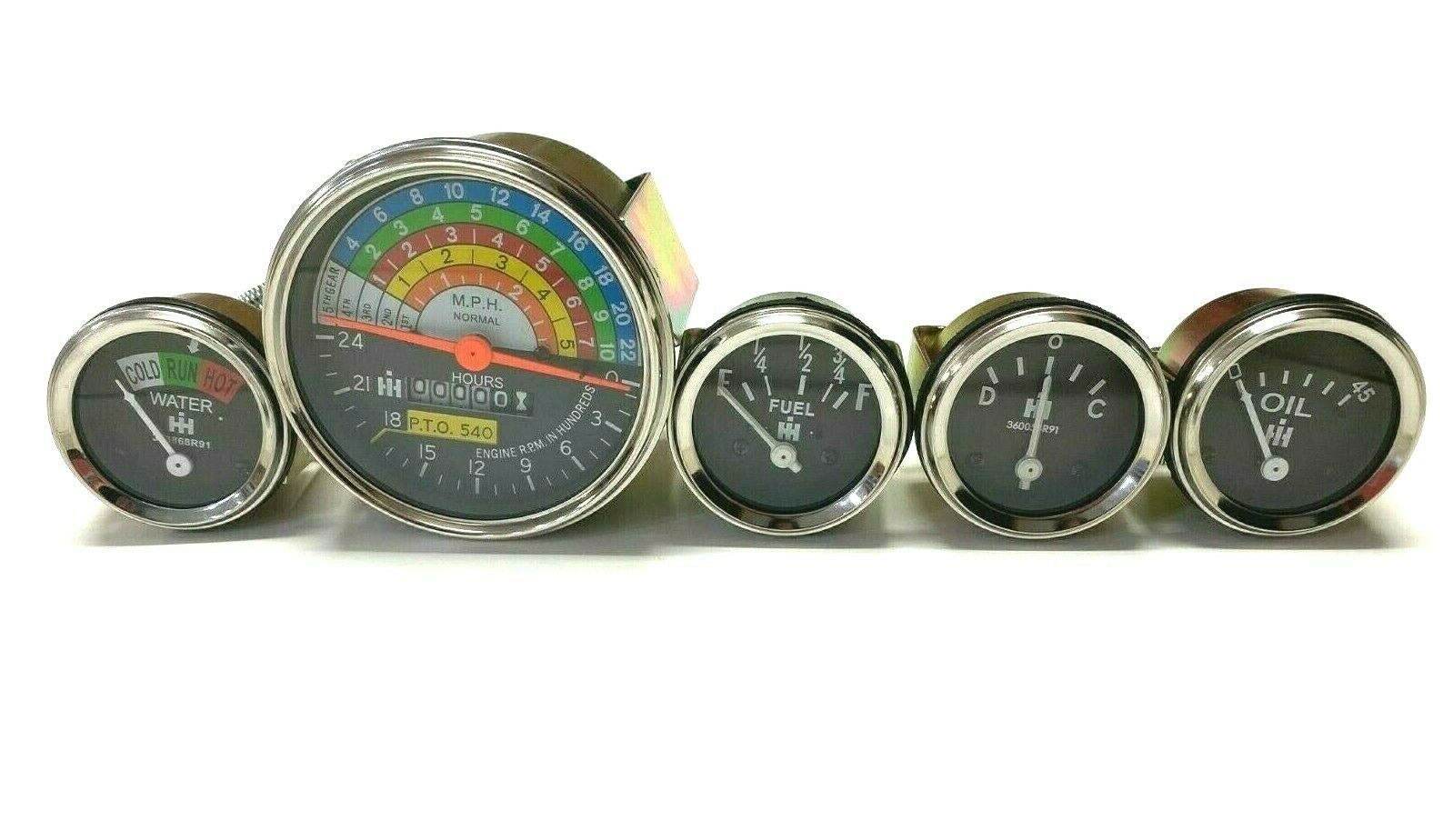 Farmall IH Tachometer Gauge Kit 353868R91 362177R94 369607R91