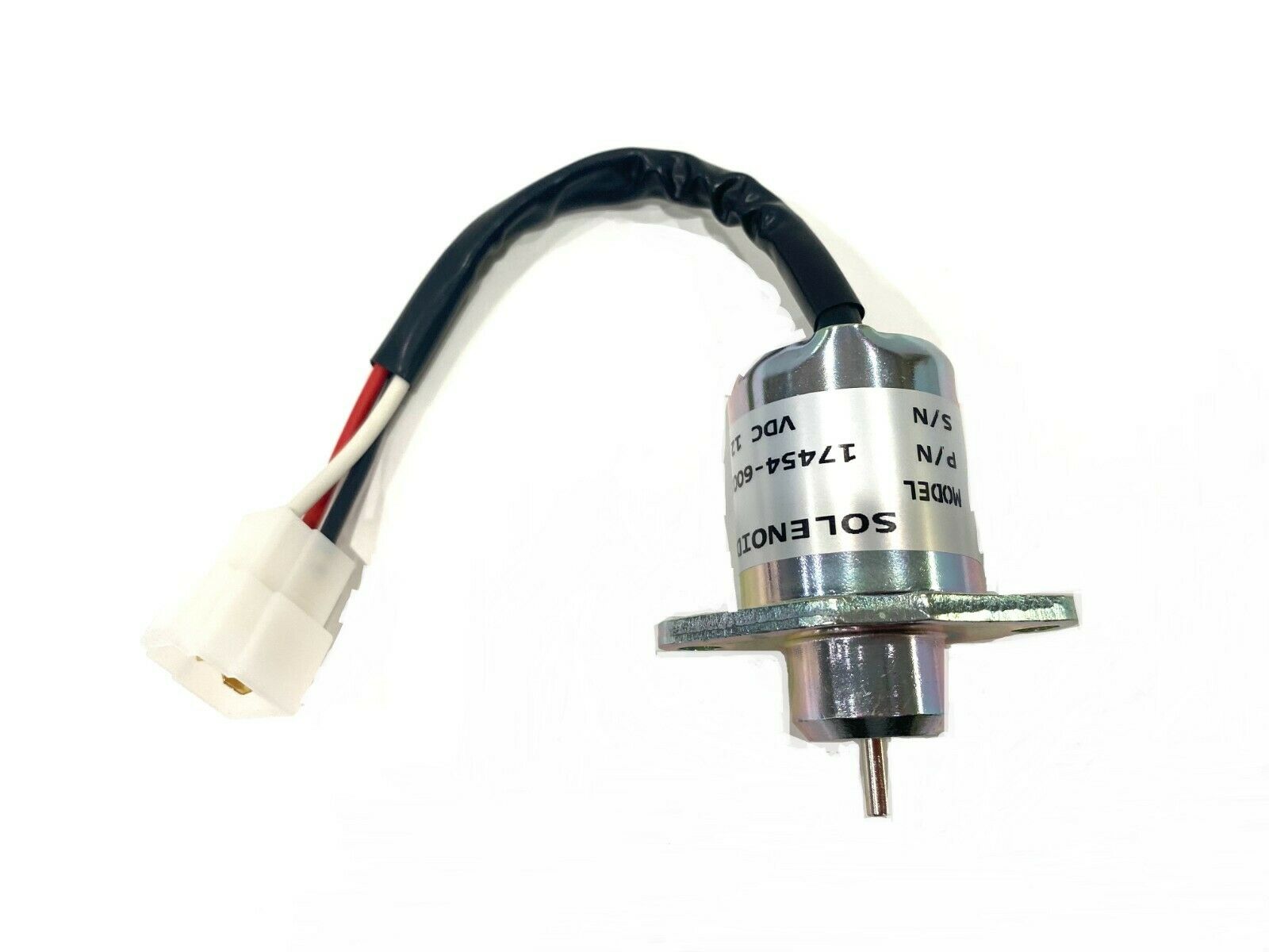 12V Kubota D1105 Fuel Shut Off Solenoid 17454-60010