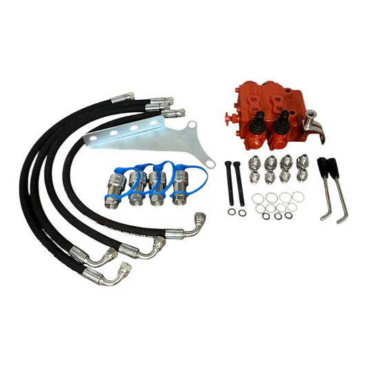 Massey Ferguson Dual Hydraulic Remote Valve Kit 35 65 135 165
