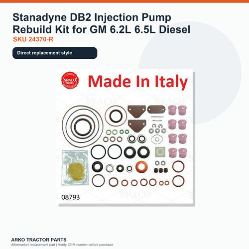 Stanadyne DB2 Injection Pump Rebuild Kit for GM 6.2L 6.5L Diesel