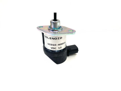 12V Fuel Shutoff Solenoid 1C010-60014 6680749 for Kubota V3300 Bobcat