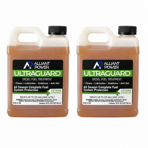 Alliant Power ULTRAGUARD Diesel Fuel Treatment 2 Pack of 64 oz Jugs # AP0503