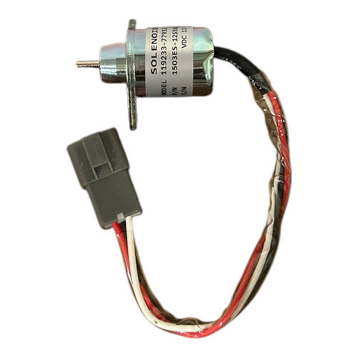 Yanmar Fuel Shut Off Solenoid 3TNV88 John Deere 119233-77932