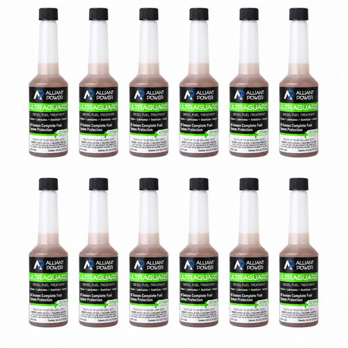 Alliant Power ULTRAGUARD Diesel Fuel Treatment 12 Pack of Pints AP0501