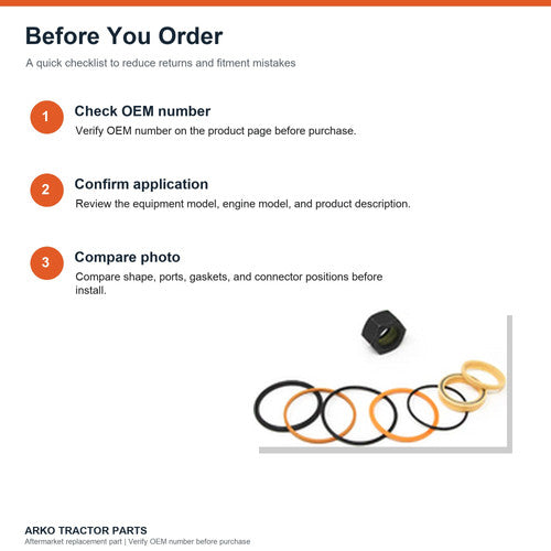 Bobcat Cylinder Seal Kit 7199903