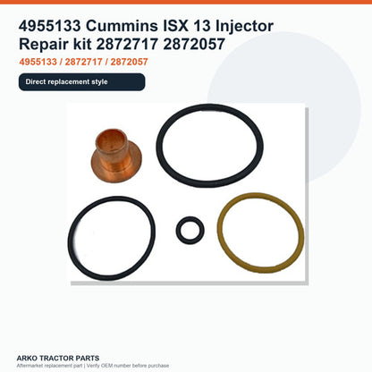 4955133 Cummins ISX 13 Injector Repair kit 2872717 2872057