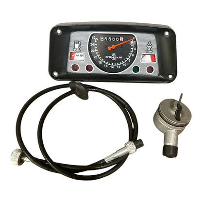 Ford Tractors Instrument Gauge W/ Cable & Tachometer Adapter EHPN10849A
