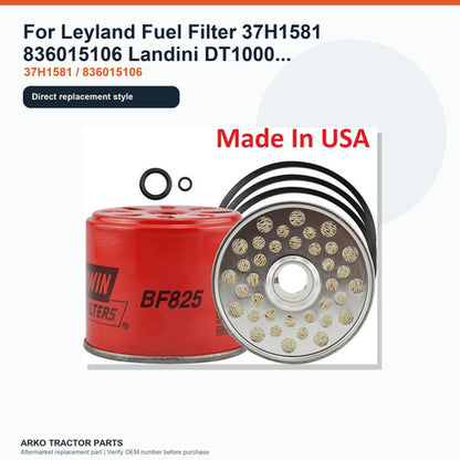 For Leyland Fuel Filter 37H1581 836015106 Landini DT1000 DT12500 DT5500 5830