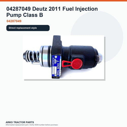 04287049 Deutz 2011 Fuel Injection Pump Class B - image 2