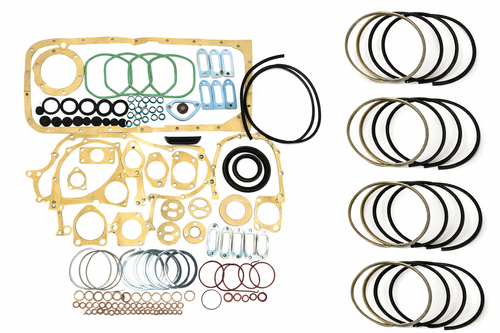 Deutz F4L912 F4L913 Engine Overhaul Gasket Piston Ring Kit 4-Cylinder Diesel STD