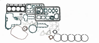 Kubota V2203 Full Engine Gasket Set Kit with 4 Piston Ring Sets (STD) 87mm 4 Cyl