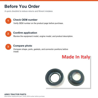 10453R Stanadyne Roosa Master Drive seals QTY 2