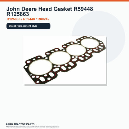 John Deere Head Gasket R59448 R125863