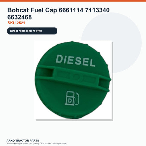 Bobcat Fuel Cap 6661114 7113340 6632468