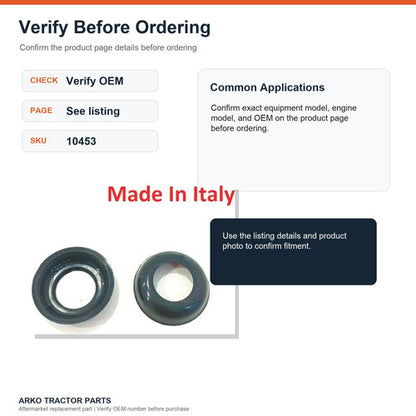 10453R Stanadyne Roosa Master Drive seals QTY 2