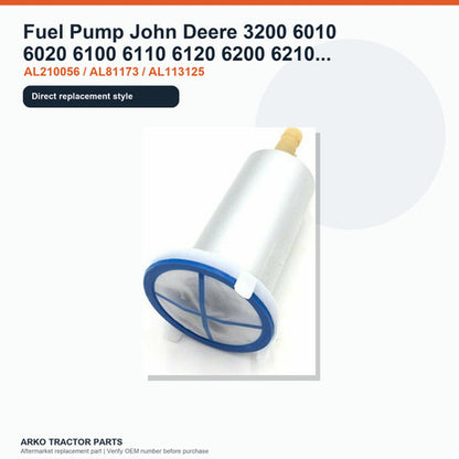 Fuel Pump AL78405 AL210056 for John Deere 6010 6110 6210 6500