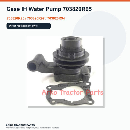 Case IH Water Pump 703820R95