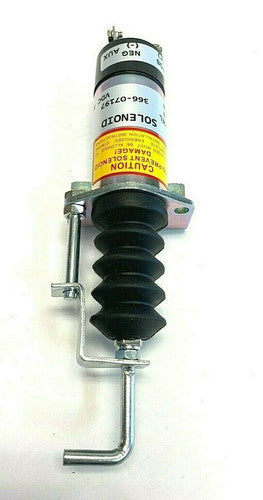 12V Fuel Shut Off Solenoid Lister Petter Alpha LPW LPWS LPWT MEP-802A MEP-803A