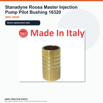 Stanadyne Roosa Master Injection Pump Pilot Bushing 16320