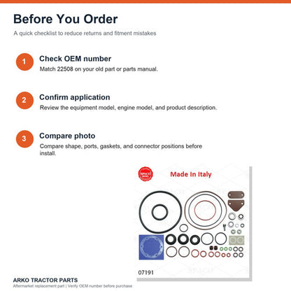Stanadyne Roosa Master Diesel Injection Pump DB2 Kit 33814 24373