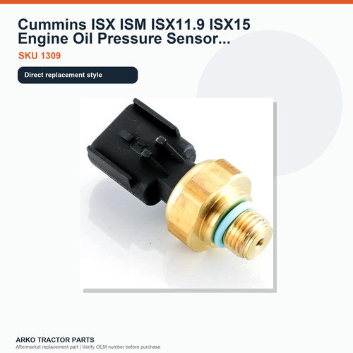 Oil Pressure Sensor 4358810 4921517 for Cummins ISX ISM ISX11.9 ISX15 - image 3