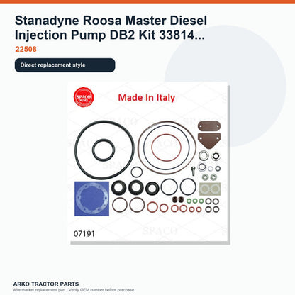 Stanadyne Roosa Master Diesel Injection Pump DB2 Kit 33814 24373