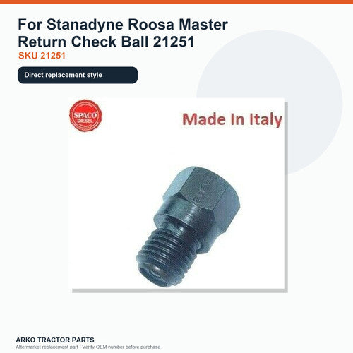 For Stanadyne Roosa Master Return Check Ball 21251