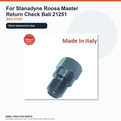 For Stanadyne Roosa Master Return Check Ball 21251