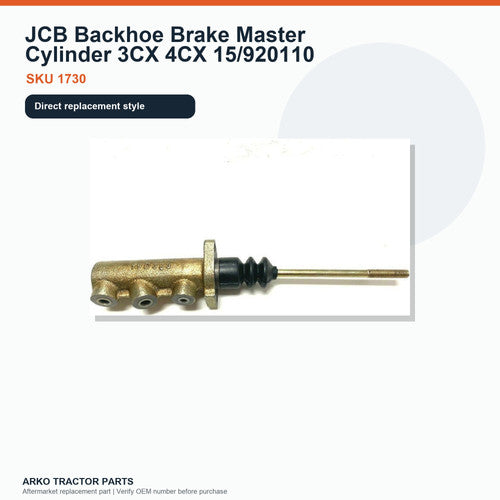 Brake Master Cylinder for JCB 3CX 4CX – 15/920110